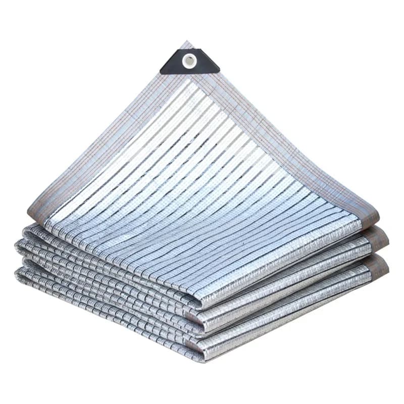 Outdoor UV Protection Aluminum  Mesh Gazebo Shade Swimming Pool Shade Sail