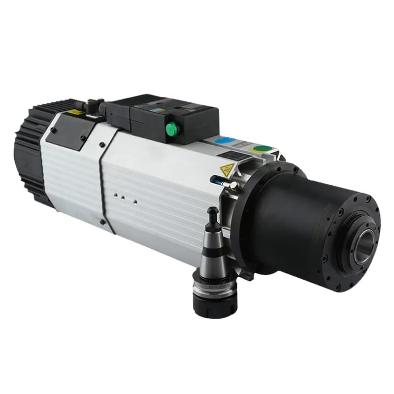 High Efficiency Automatic Tool Changer Spindle with Ceramic Bearings ISO30 BT30 9KW Air Cooled ATC Spindle Motor