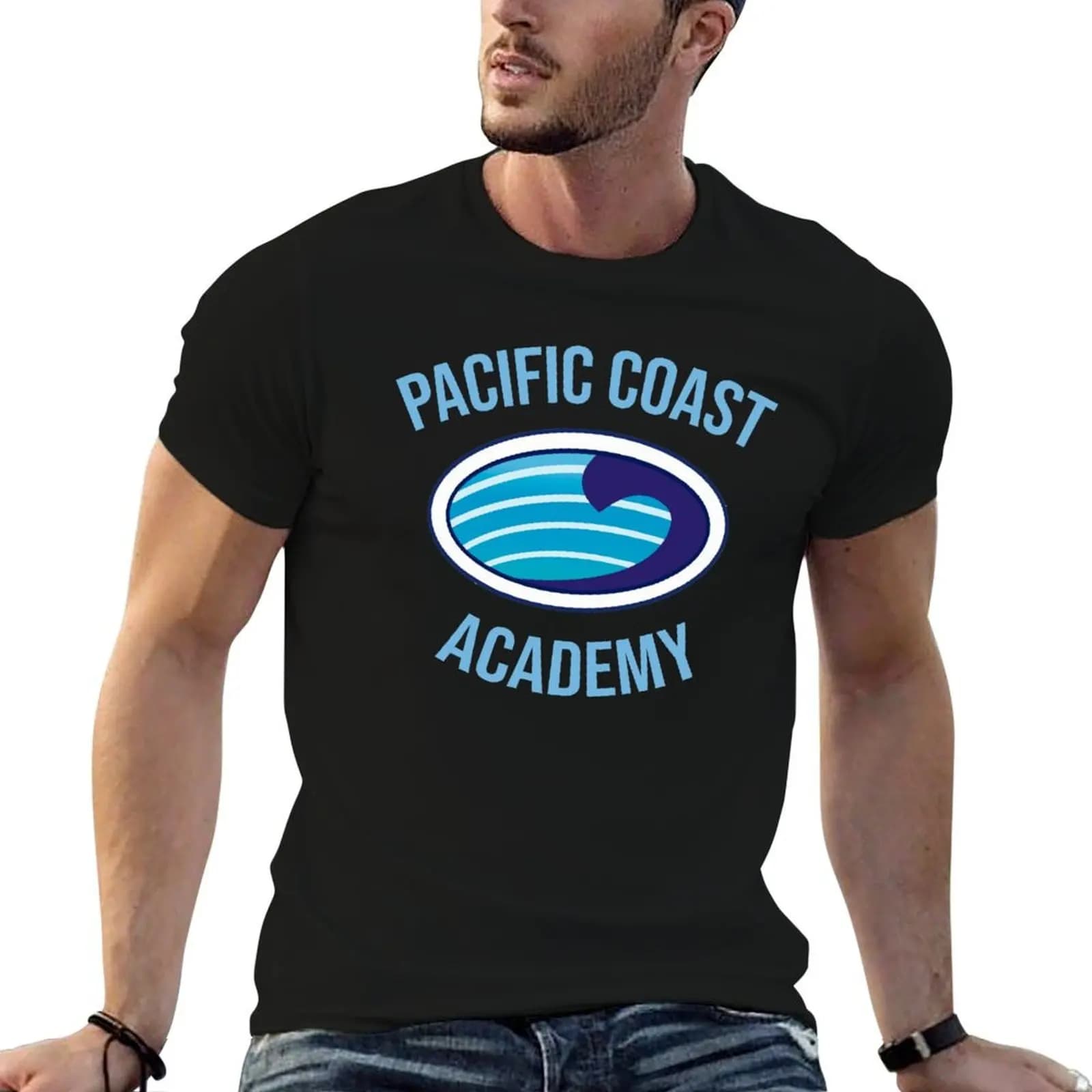 PCA zoey 101 pacific coast academy logo T-Shirt sublime anime clothes mens shirts graphic tee