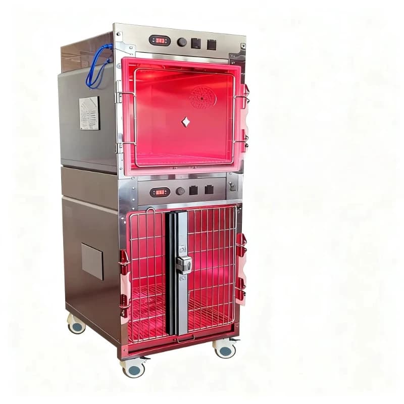Easy-to-assemble stainless steel dog breeding cage