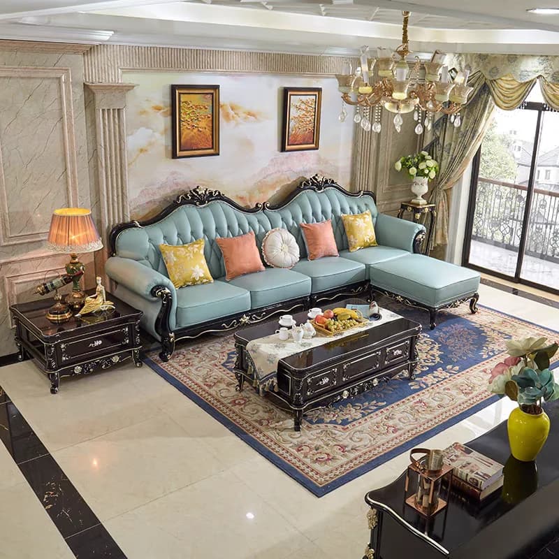 Italian Light Blue Living Room Sofas Puff Modern Japanese Floor Living Room Sofas Cheap Curved Woonkamerbanken Furniture Home