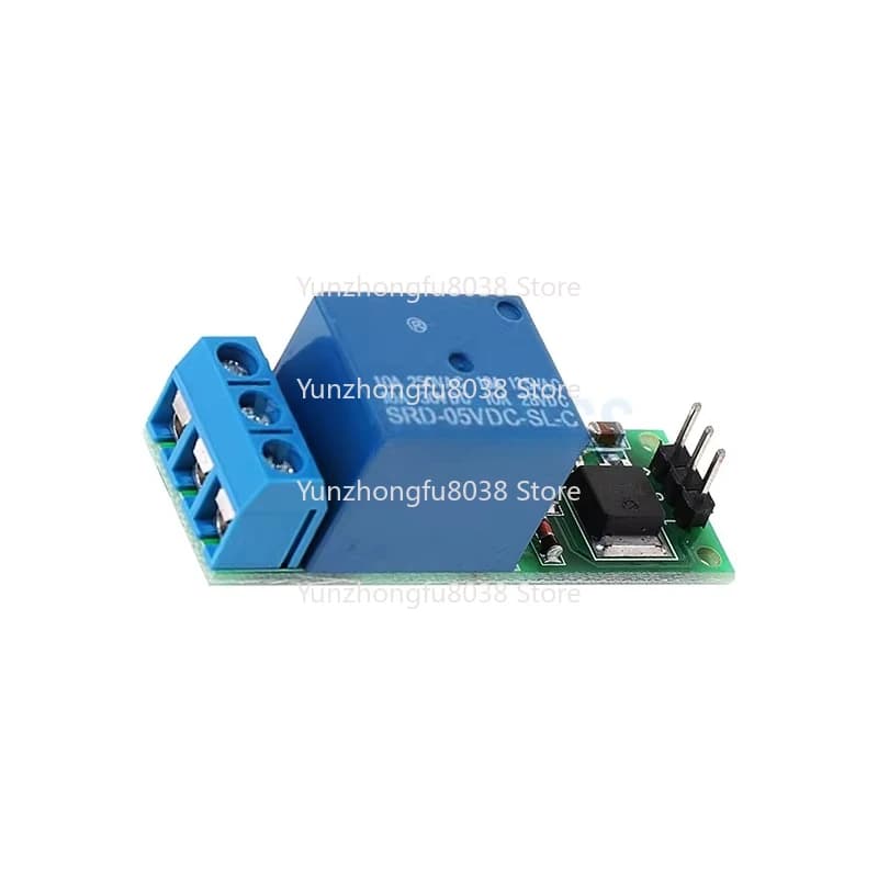 IO25B01 Mini DC 6V 9V 12V 24v Trigger Latch Relay Module 1 Channel Bistable Self-Locking Switch Low Pulse Trigger Board