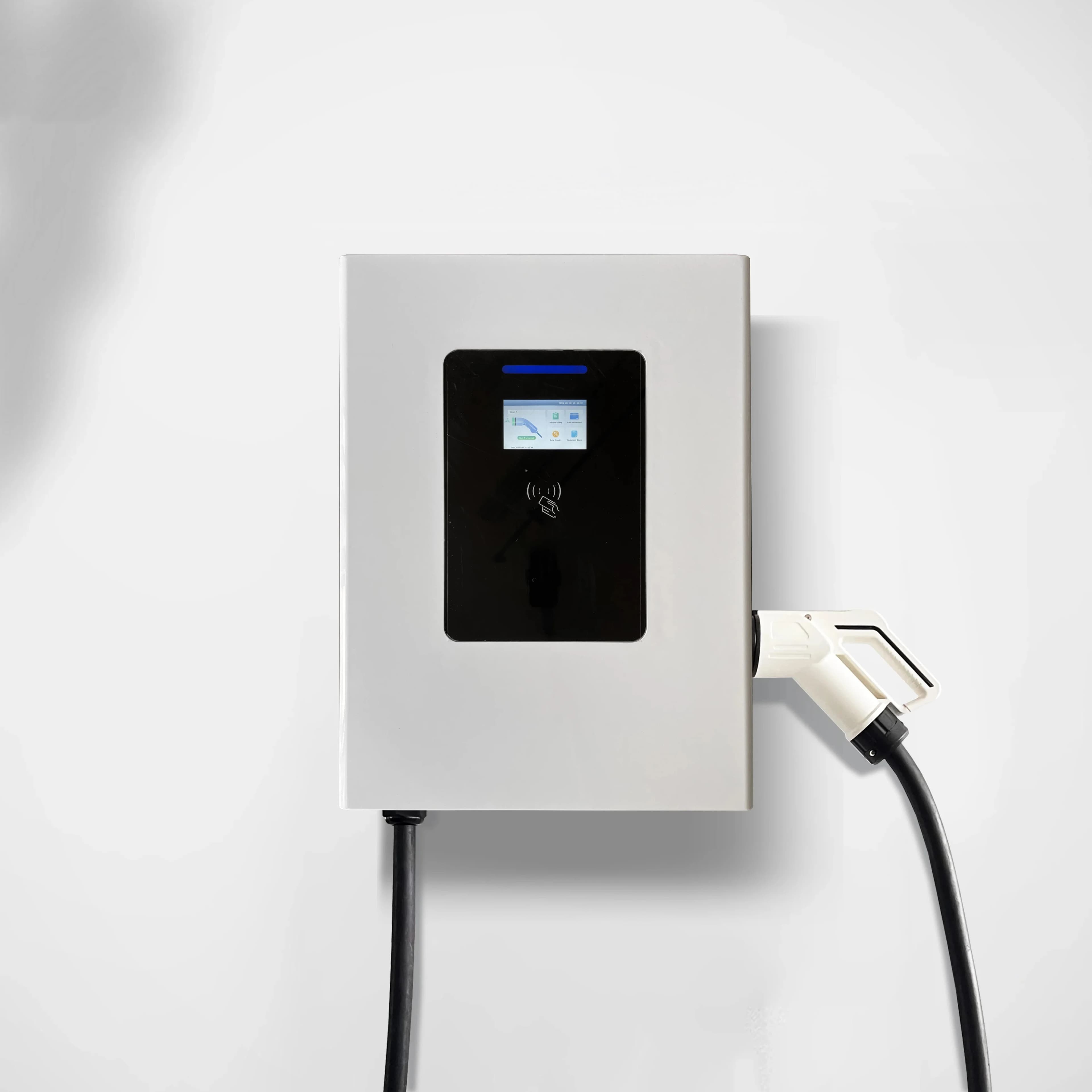 Manufacturer OEM/ODM Wallbox DC EV Charger 7KW GB/T Touch Screen Dc Charging Stations for CCS2 Electric Vehicles New BYD New