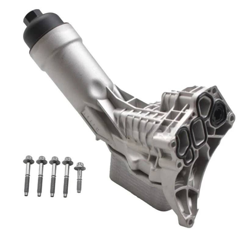 11428580414 Suitable for 2.0T oil radiator assembly with machine filter seat all aluminum