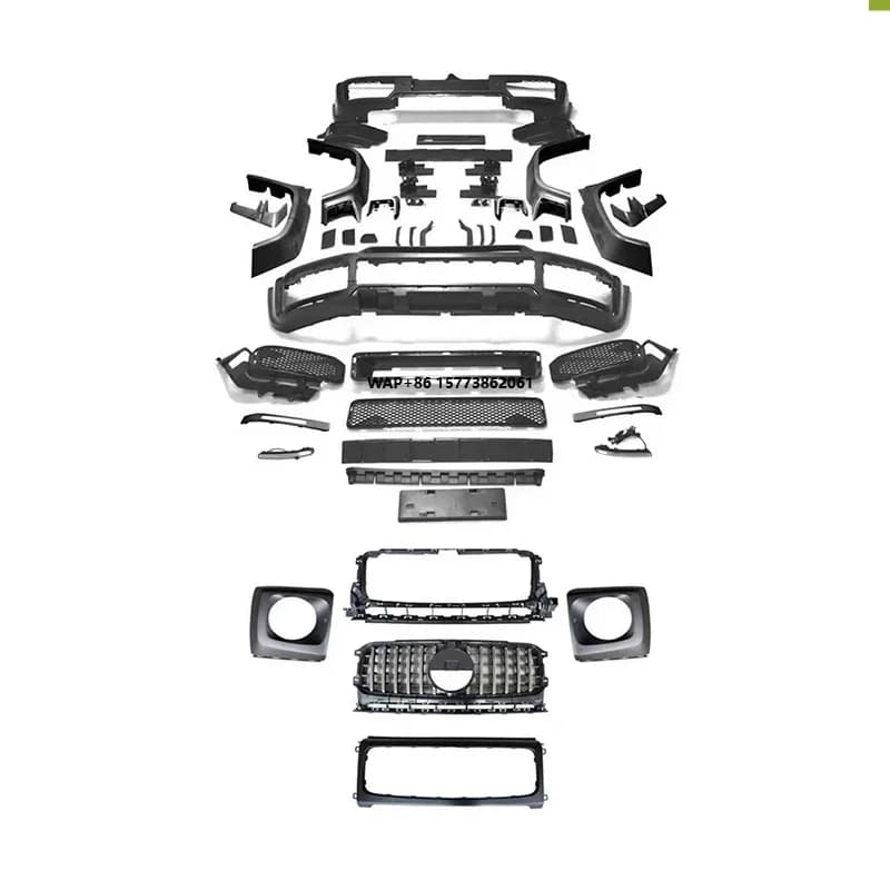 2022Year W463A G63 Auto Body Systems for G Class W464 G500 G63 Wide Star Car Bumpers Bodykit G550 G350 Facelift Bodi Part