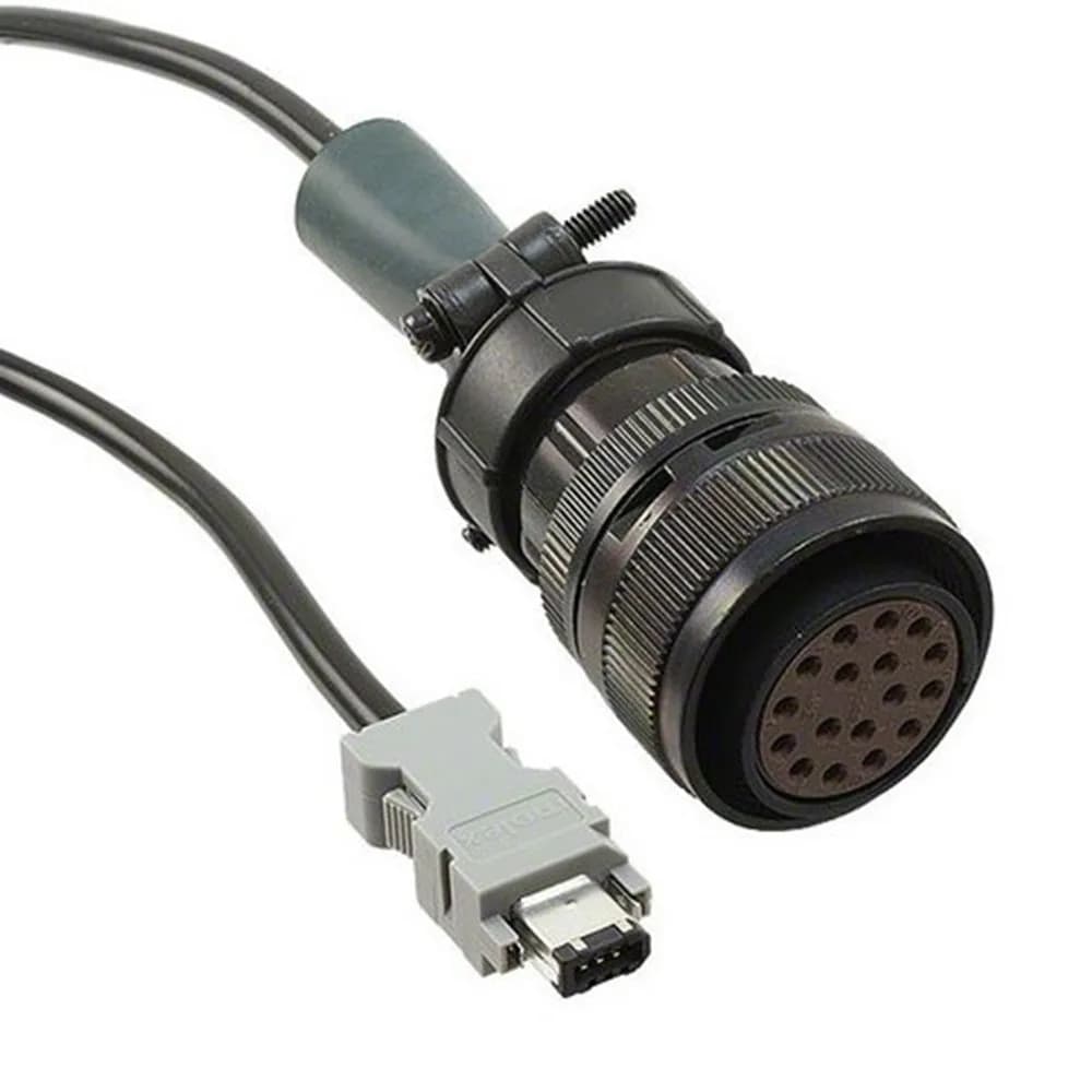 JZSP-CMP01-05-E / -8E -10-E 2M 3M 5M 8M 10M length servo encoder cable wire with 17 cores connector
