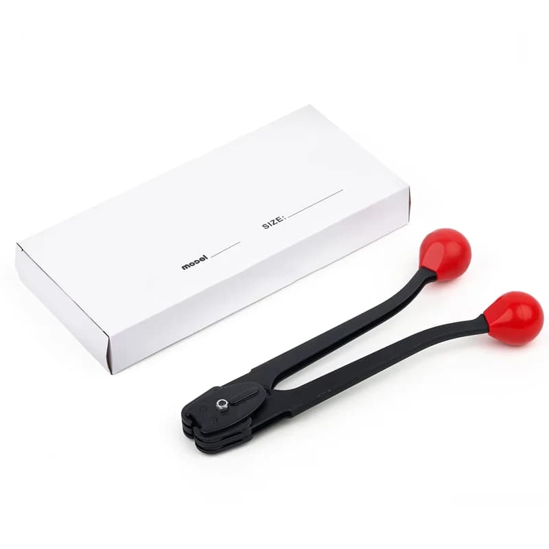 Low Noise Noise Easy Operation Manual Steel Strapping Sealer Hand Held Steel Strapping Packaging Tool For Steel Band