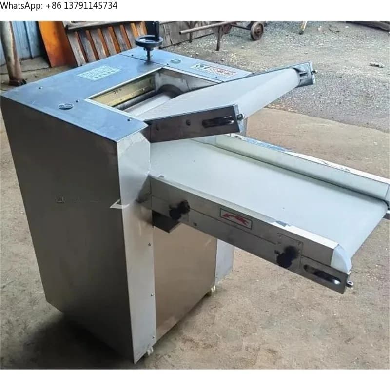 Commercial Full-Automatic Dough Roller Pressing Machine Pizza Dough Kneading Machine Dough Press Sheeter Machine For Restaurant