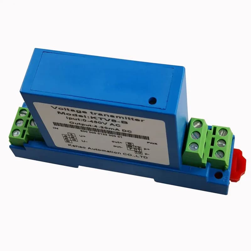 MIC-KTA-DC 0-200V Input Analog Output and 4-20mA 0-10V Ac Dc Output Current Voltage Transmitter Hall Effect Current Sensor