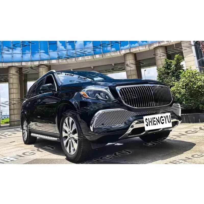 Car Body Kit Bumper Eyebrows For  GLS X166 2016-2019 Upgr To Model