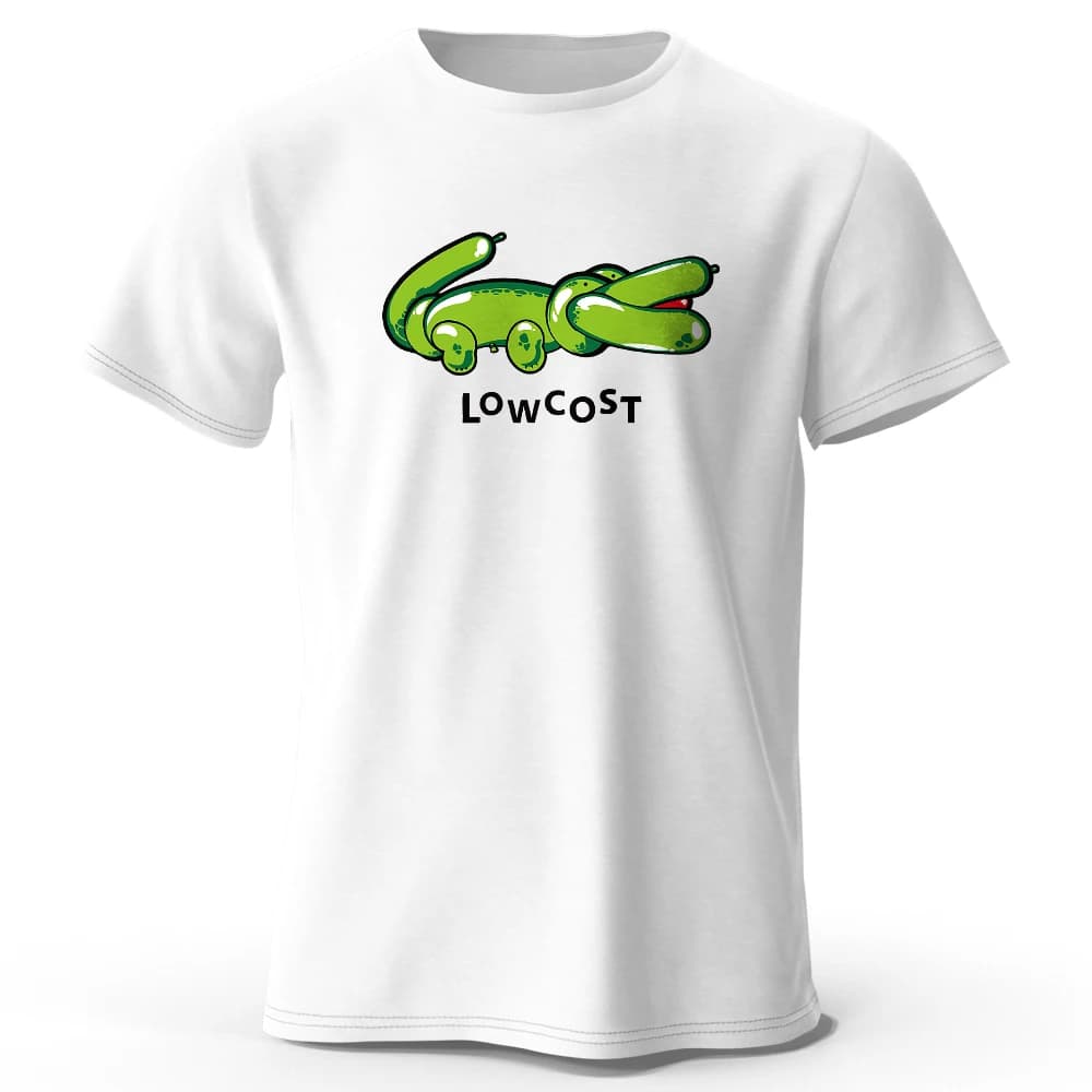 Funny Low Budget Cosplay T Shirt 2026 New Creative Meme Graphic Cotton Blend Men Women Unisex Oversized Heavyweight Tops
