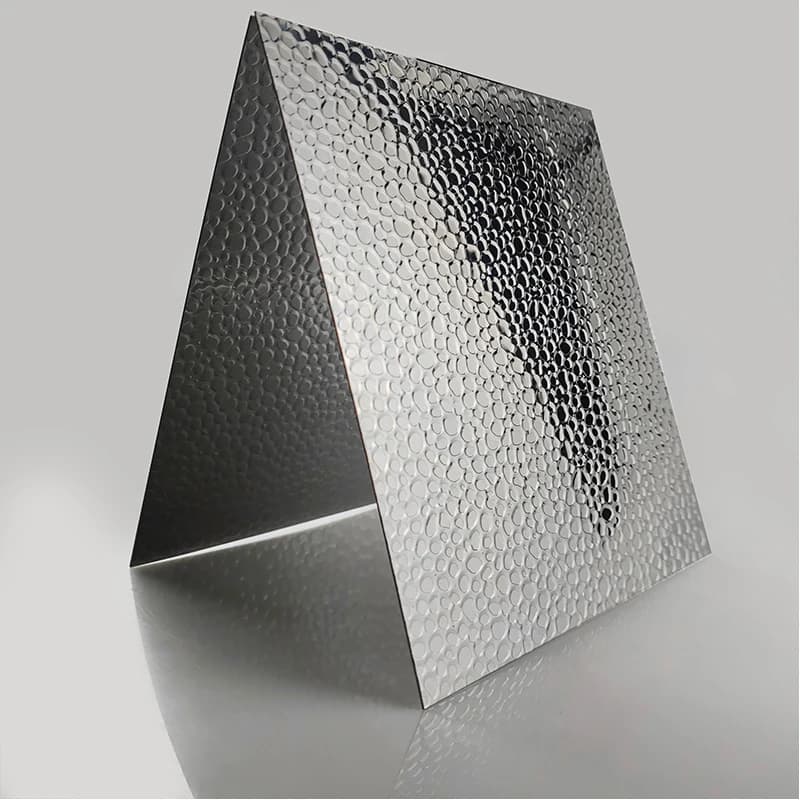 86% High Reflectivity Mirror Reflective Aluminum Plate Embossed Pattern Aluminum Alloy Plate Lampshade Diy