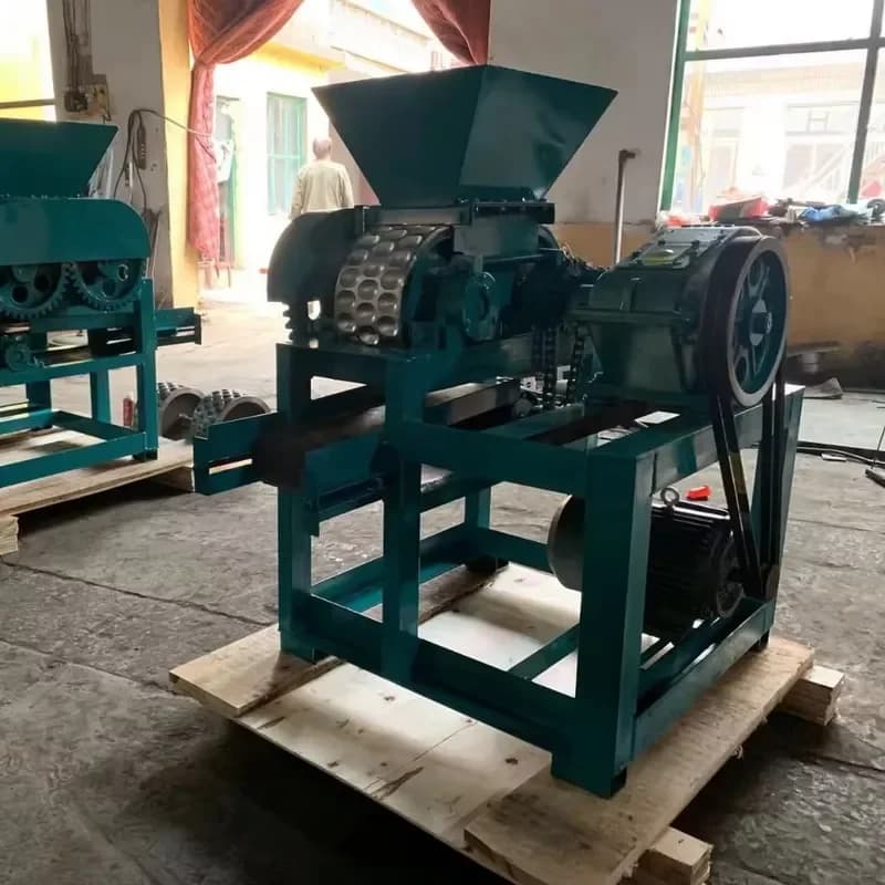 CE Certification BBQ Charcoal Briquette Making Machine / Coal Powder Ball Press Machine / Charcoal Ball Press Machine