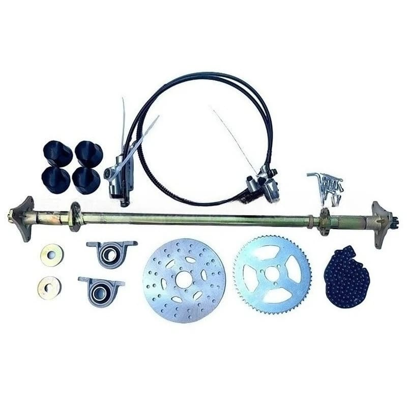 Kart accessories, four-wheel wheeler rear axle motorcycle modification 740 rear axle accessories T8F sprocket disc brake