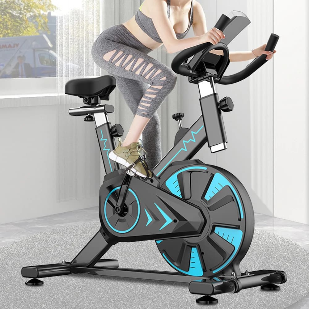 Unisex Indoor Home Gym Fitness Equipment Unisex Steel Exercise Bikes with Magneti Brake System for Sports Fitness