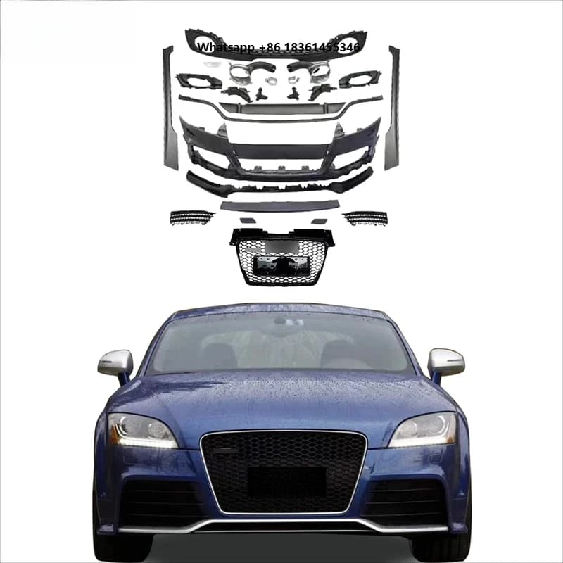 For TT TTS MK2 2007-2014 Upgrade TTRS Bodykit Car Bumpers TT Front Bumpers