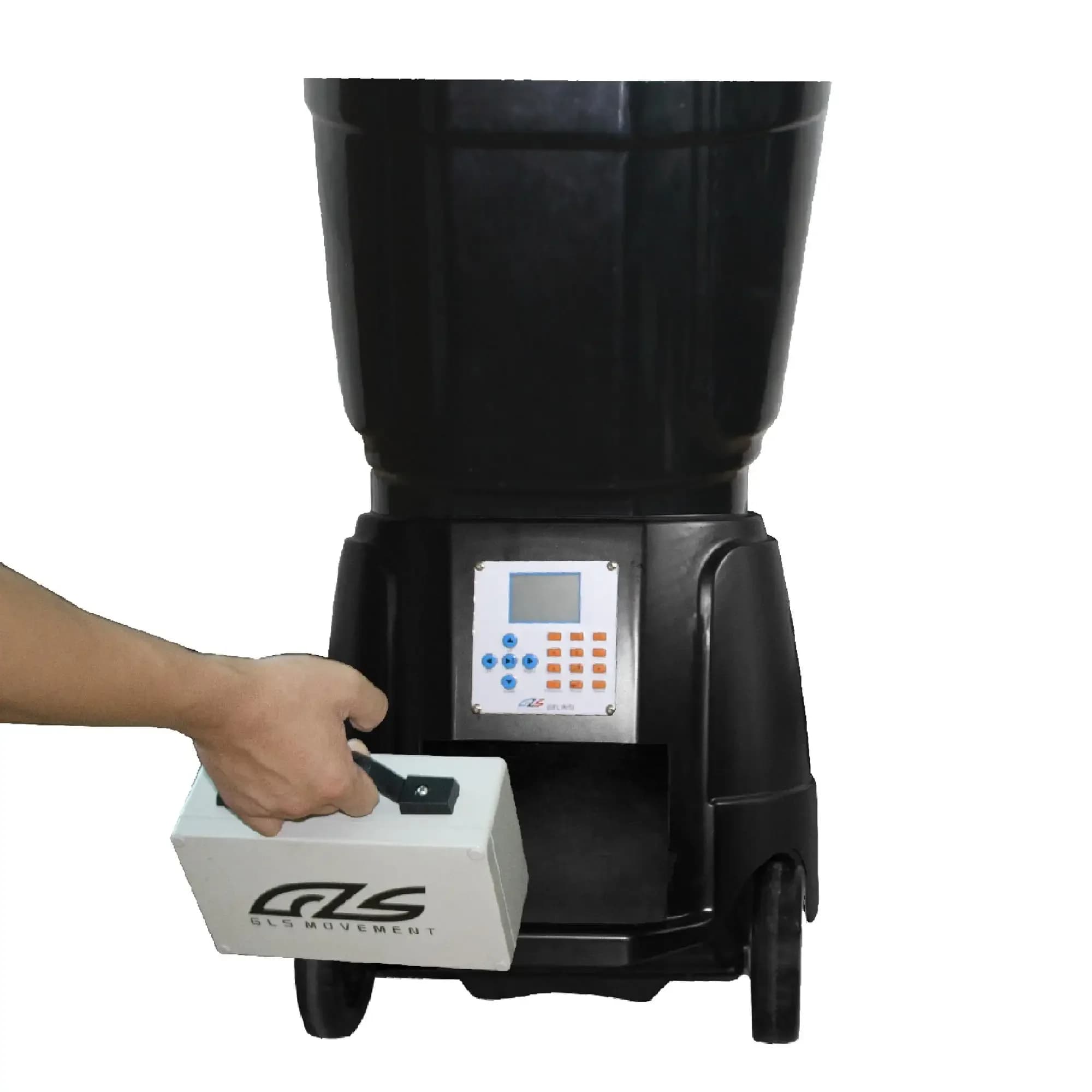 Hot Selling Portable Lithium Battery Tennis Trainer Shooter Server Feeding Machine For Court
