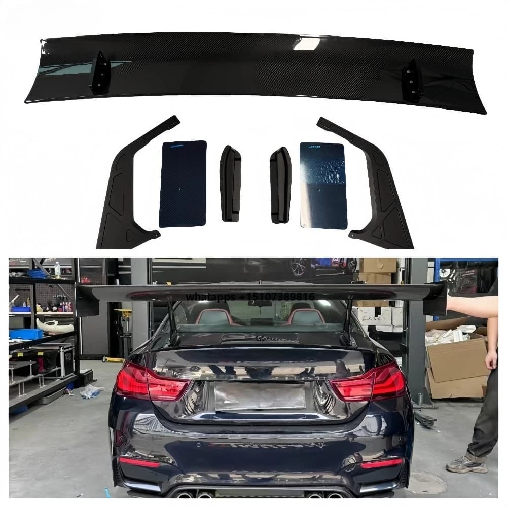 RSC Dry Carbon Fiber Wing Rear Spoiler for F82 M4 F32 F33 4 Series
