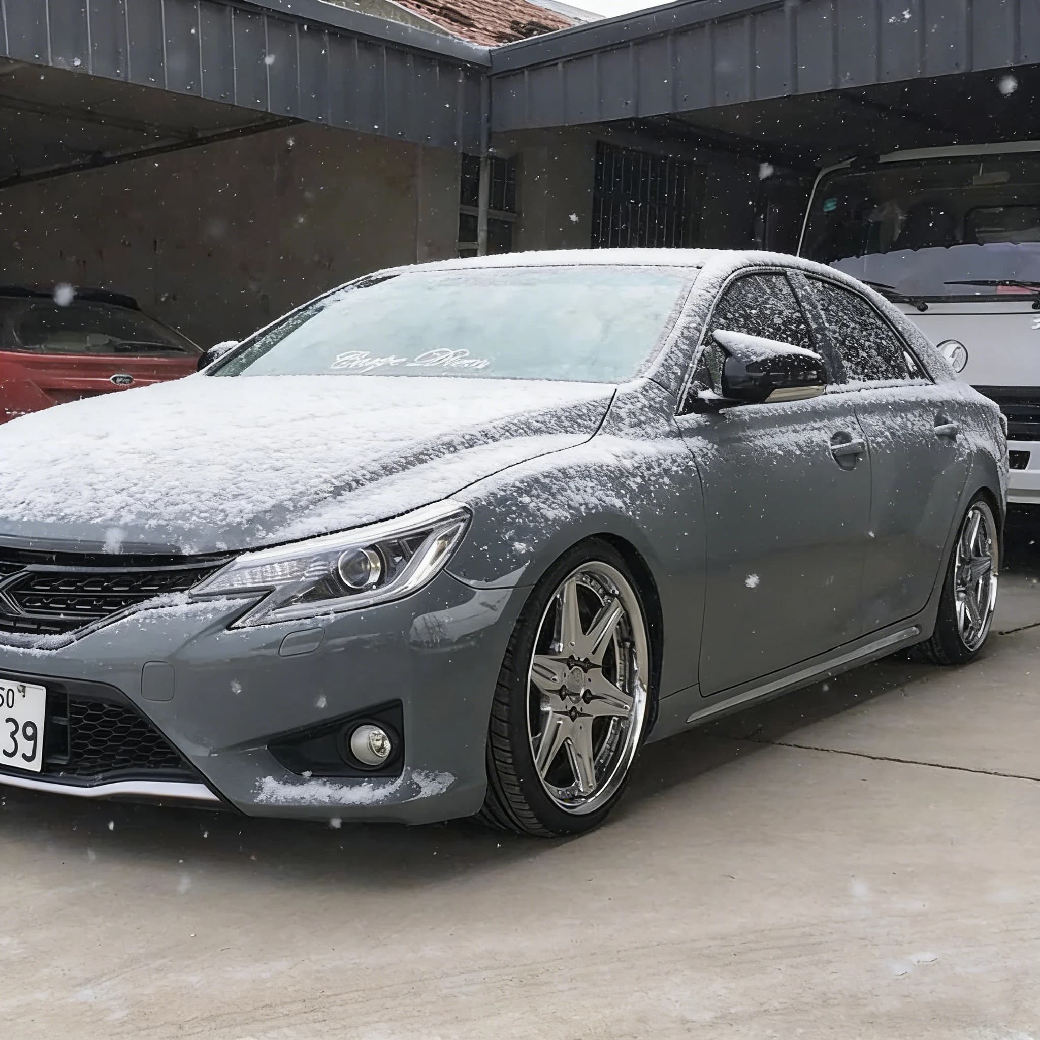 Car Styling FOR Toyota Mark X MarkX 2010-2016 REARVIEW MIRROR COVER CAP HOUSING REPLACE Style Auto Parts Accessories