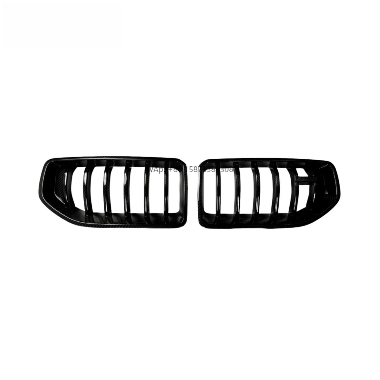 For G87 M2 AD Dry Carbon Fiber Front Grille Front Bumper Black Carbon Fiber Grill Radiator Grille