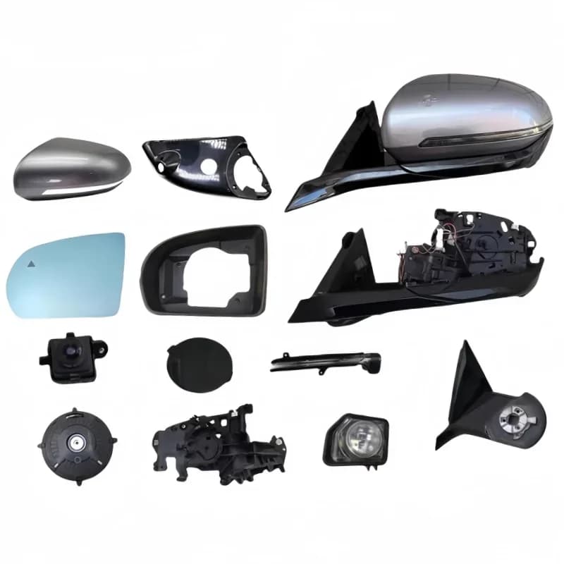 For BYD SONG PRO SONG PLUS ATTO 3 Auto Rear Heated Blind Spot Warning Mirror Glass Cover Frame Turn Signal Light Bottom