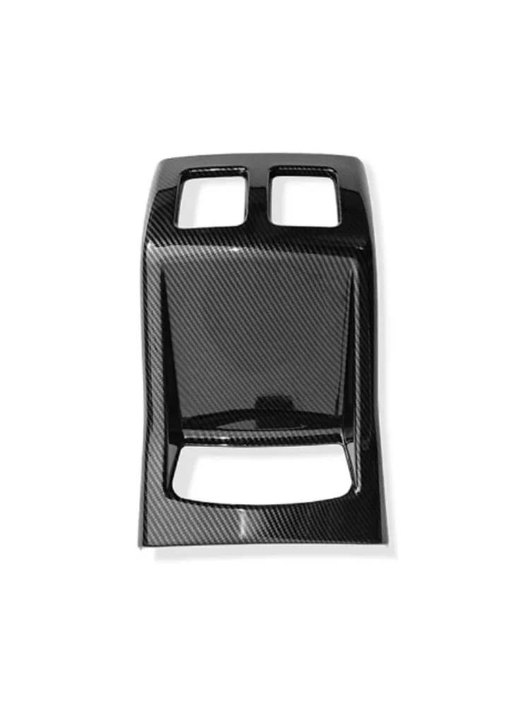 Car Accessories For Kia Sorento MQ4 2020- 2023 ABS Carbon Fiber Printed Interior Rear Air Vent Outlet Cover Trim 1pcs