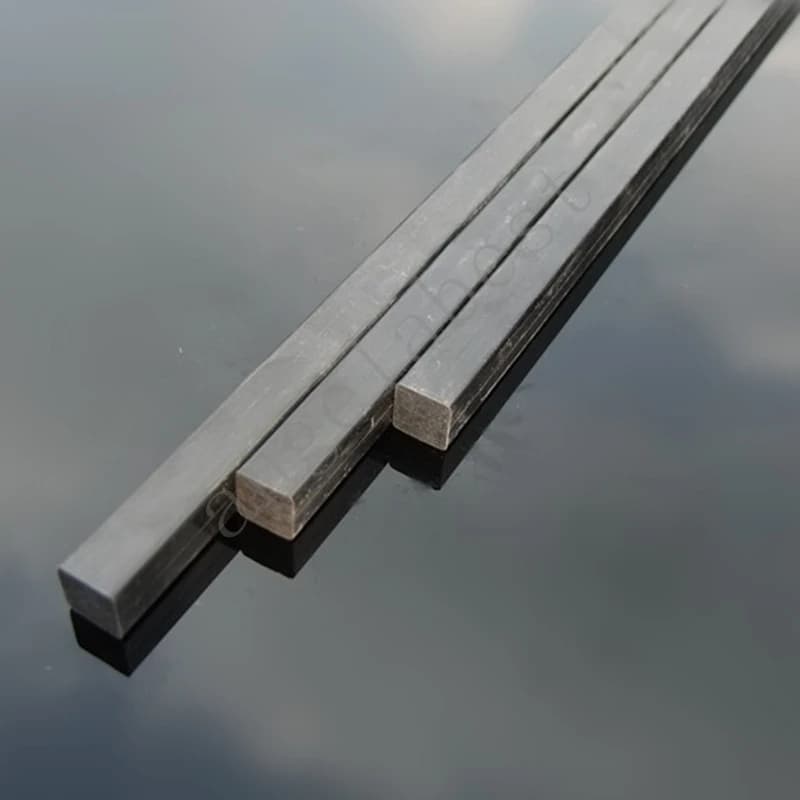 2/4pcs Length 500mm Solid Square Carbon Fiber Rod 2*2mm,2.5*2.5mm,3*3mm,4*4mm,5*5mm,6*6mm,8*8mm,10*10mm,20*20mm,22*22mm