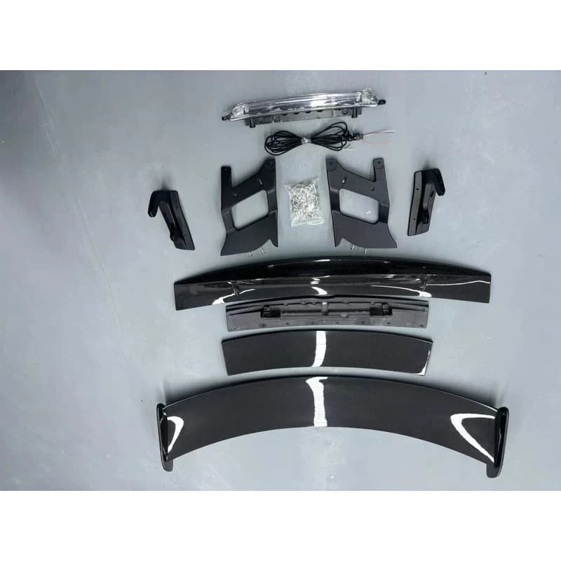 Black Series Spoiler Wing Excellent Quality Fast Delivery Dry Carbon Fiber Body Kits