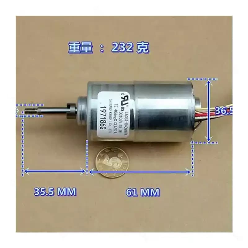 1PC For  DC 105V LA034-040NN07A  3-Phase Internal Rotor DC Brushless Motor