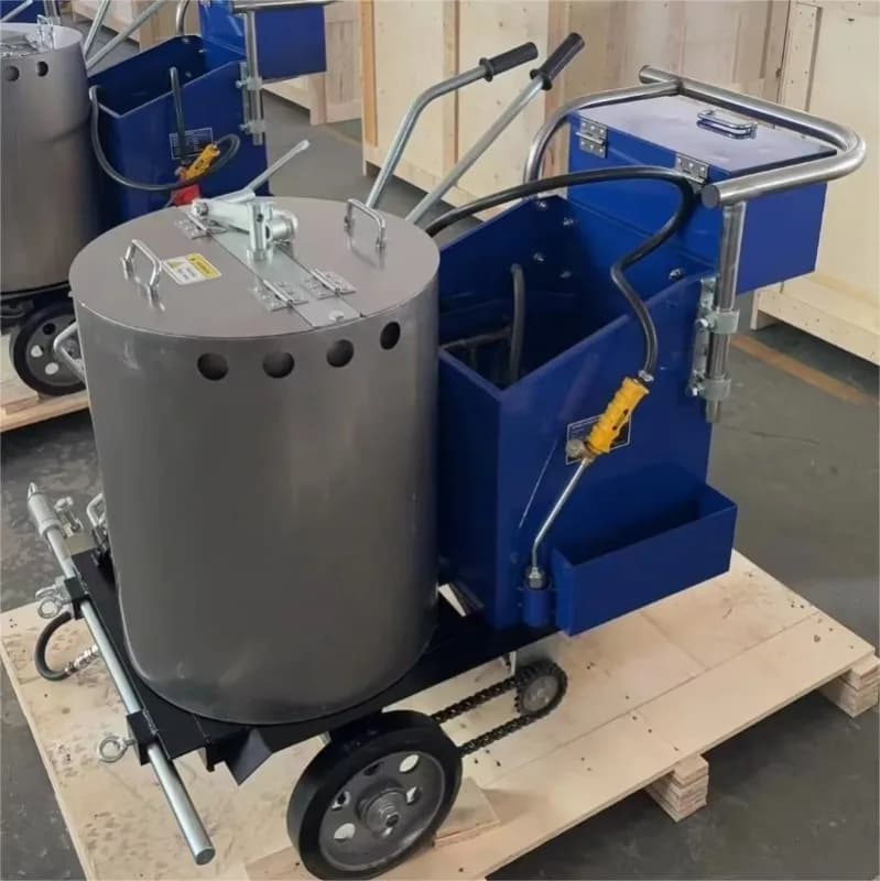 Wholesale Hot Melt Hand Push Double Spreader Marking Machine Road Line Spraying Machine for Pavement Markings