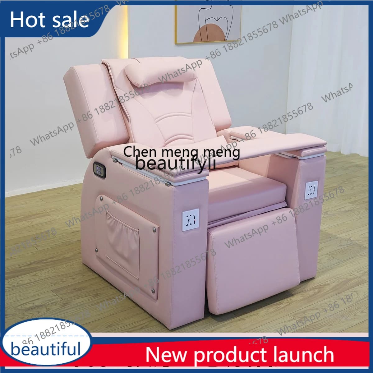 X  cqy Sofa foot chair eyelash sofa recliner foot bath, store special chair