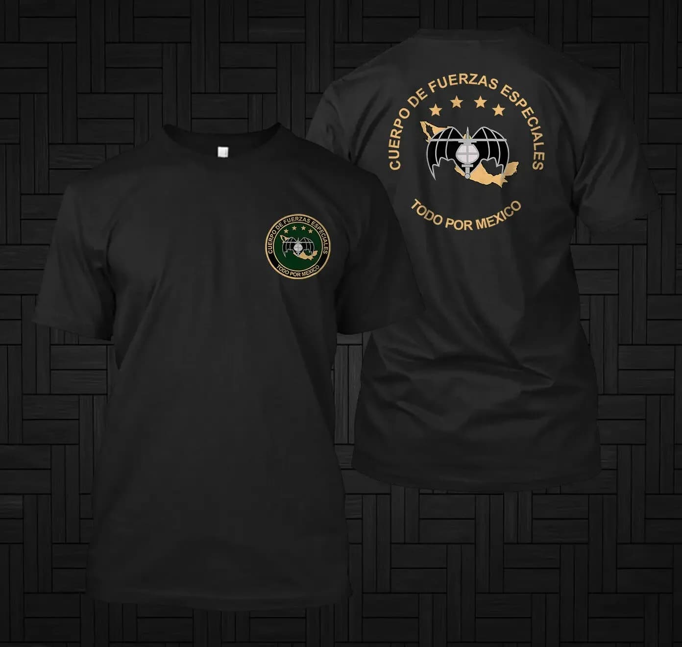 Mexico Fuerzas Especiales GAFES Special Force Army Military Men T-Shirt Short Sleeve Casual Cotton O-Neck Shirts