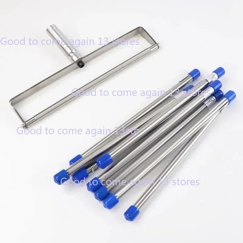 Upgrade Version Extrusion Wire Bar Applicator Wire Rod Coater Wet Film Applicator Scraper Effective Coating Width 0-200mm