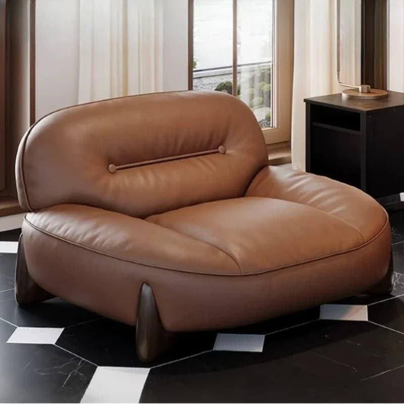m office leather sofa Business VIP Reception Room lounge couch Straight row living room modern home furniture m
