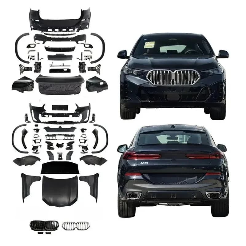 Prime Car Bumpers Front Bumper Body Kit E71(08-14) To G06 LCI(24-IN)-TECH BODYKIT