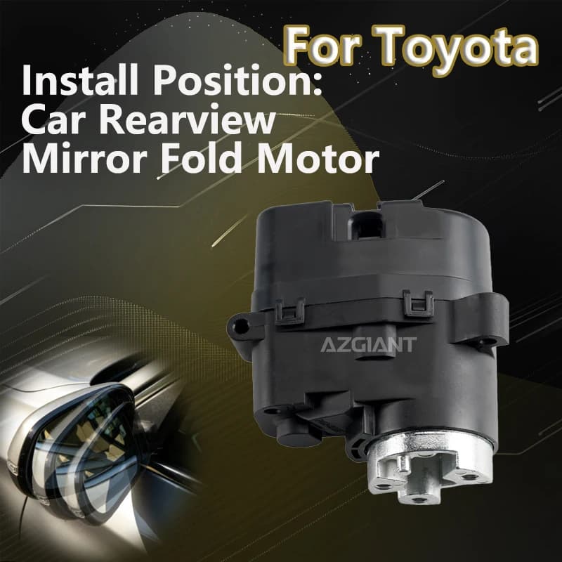 For Toyota Land Cruiser 4700 LC150 LC200 prado 2700/J150 Car Exterior side folding Mirrors motor Mdule auto-expand spare parts