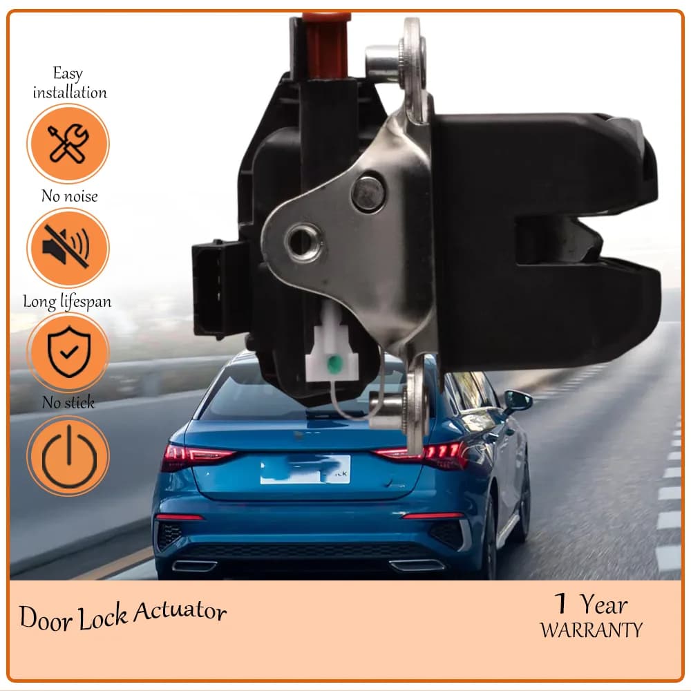Boot Tailgate Lock Actuator,Suited to VW Polo Vento 1.6L EA211 2011-2022, Stable oem 6RU827505A,6RU827505R,6RU827505C,6RU827505B