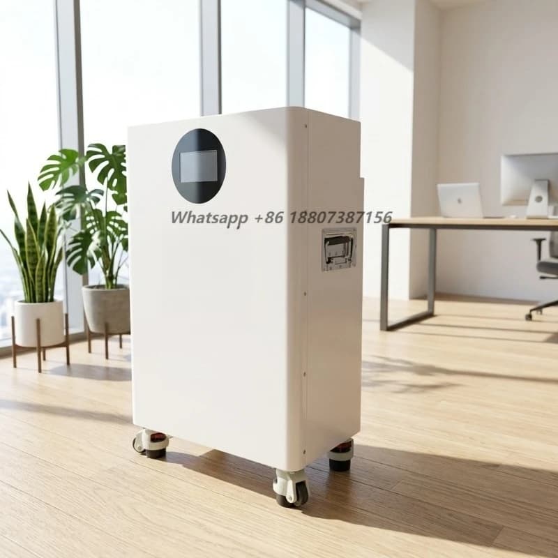 LiFePO4 Split Battery-Inverter 10-20kWh Modular 5-10kW Pure Sine 6000 Cycles Hybrid Grid Solar Input RS485/WiFi IP65 Home 48V