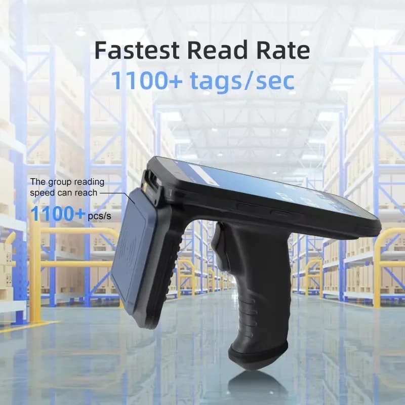 2026 Chafon H105 Waterproof UHF RFID for 18 Meter ABS Handheld Reader Terminal Smart Inventory Management System