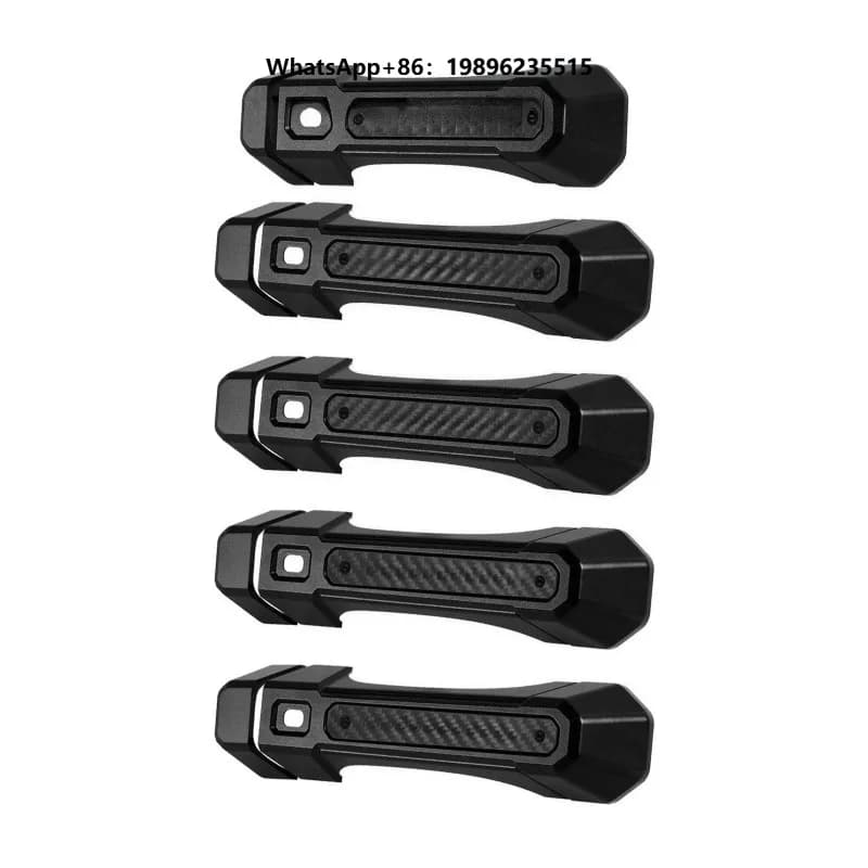 5pcs Exterior Door Handle Cover for  for jl Car Accessories