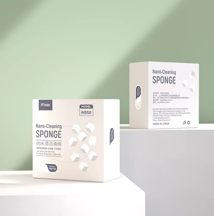 FOR iFixes iNS50 Nano Sponge for Mobile Phone Cleaning and Maintenance Original Product