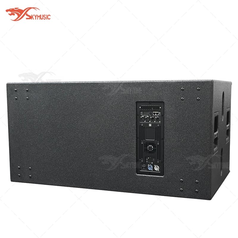 Dual 18 Inch Subwoofer  Passive Active Speaker Professional Audio Sound System Speakers Dj Equipment Professional