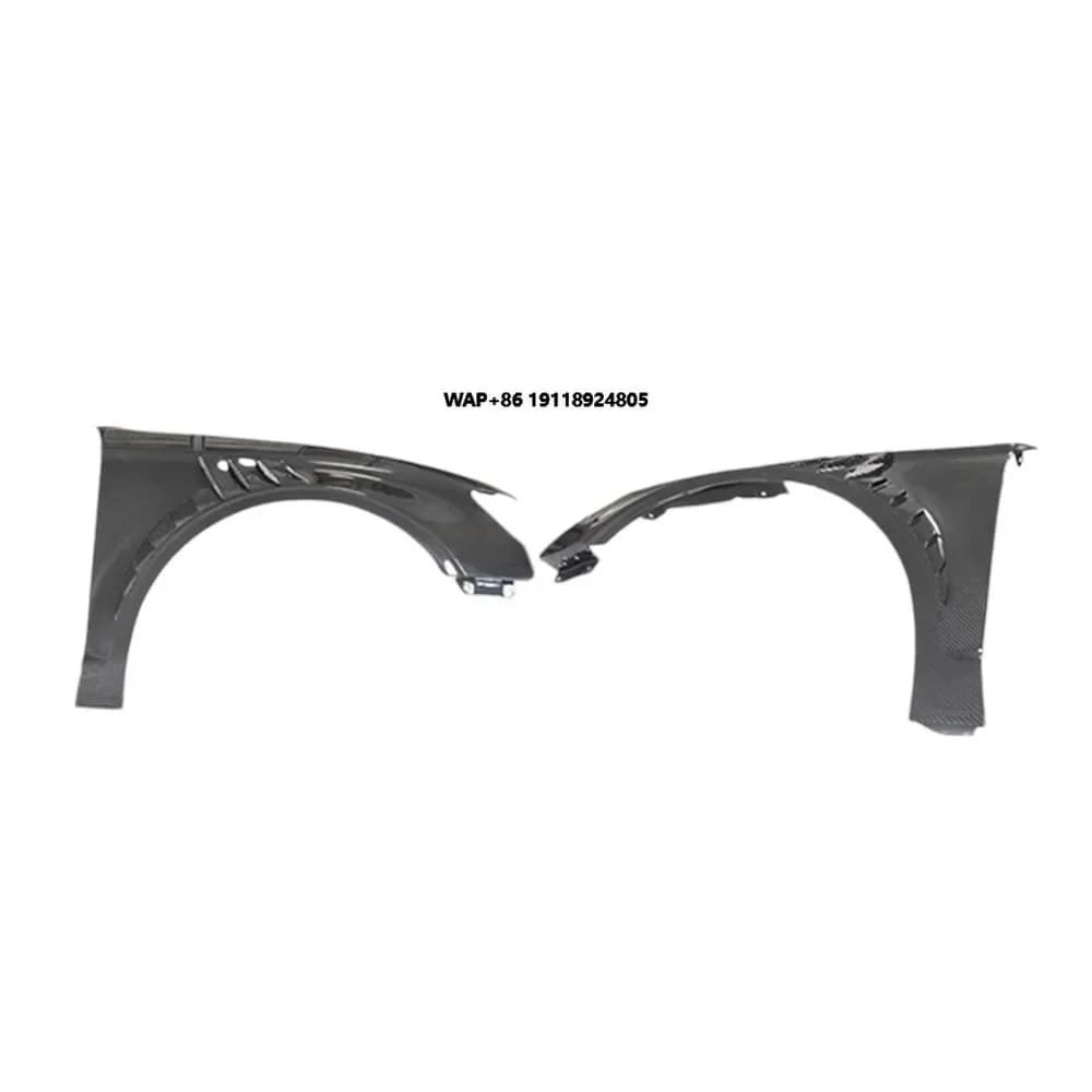 2017-2019  A3 S3 Style Dry Carbon Fiber Bumper Front Side Fender New Condition