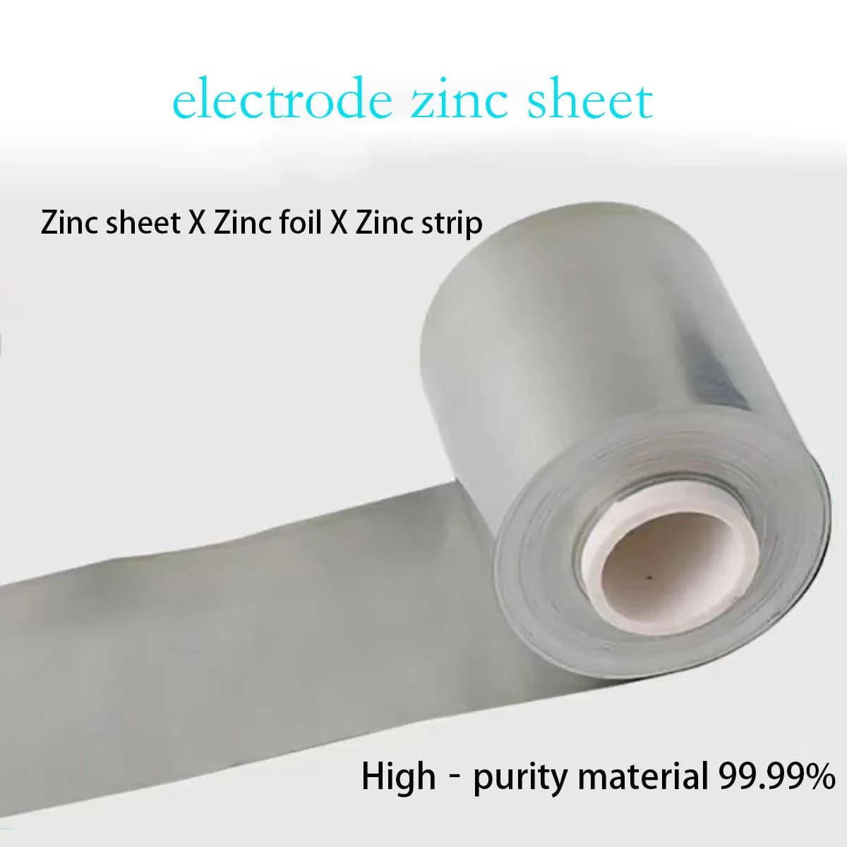 99.99% High Purity Zinc Disc, Zinc Foil Sheet for Electrode Lab Research, Copper Nickel Round Plate Custom Cut