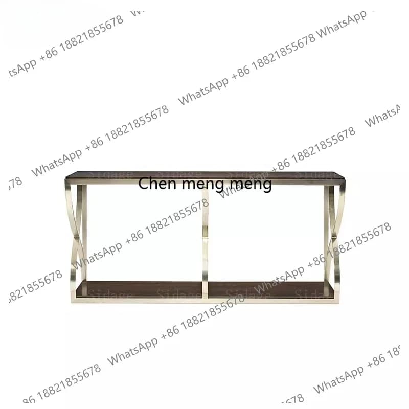 F150 American rural simple light luxury living room sofa back table entrance cabinet