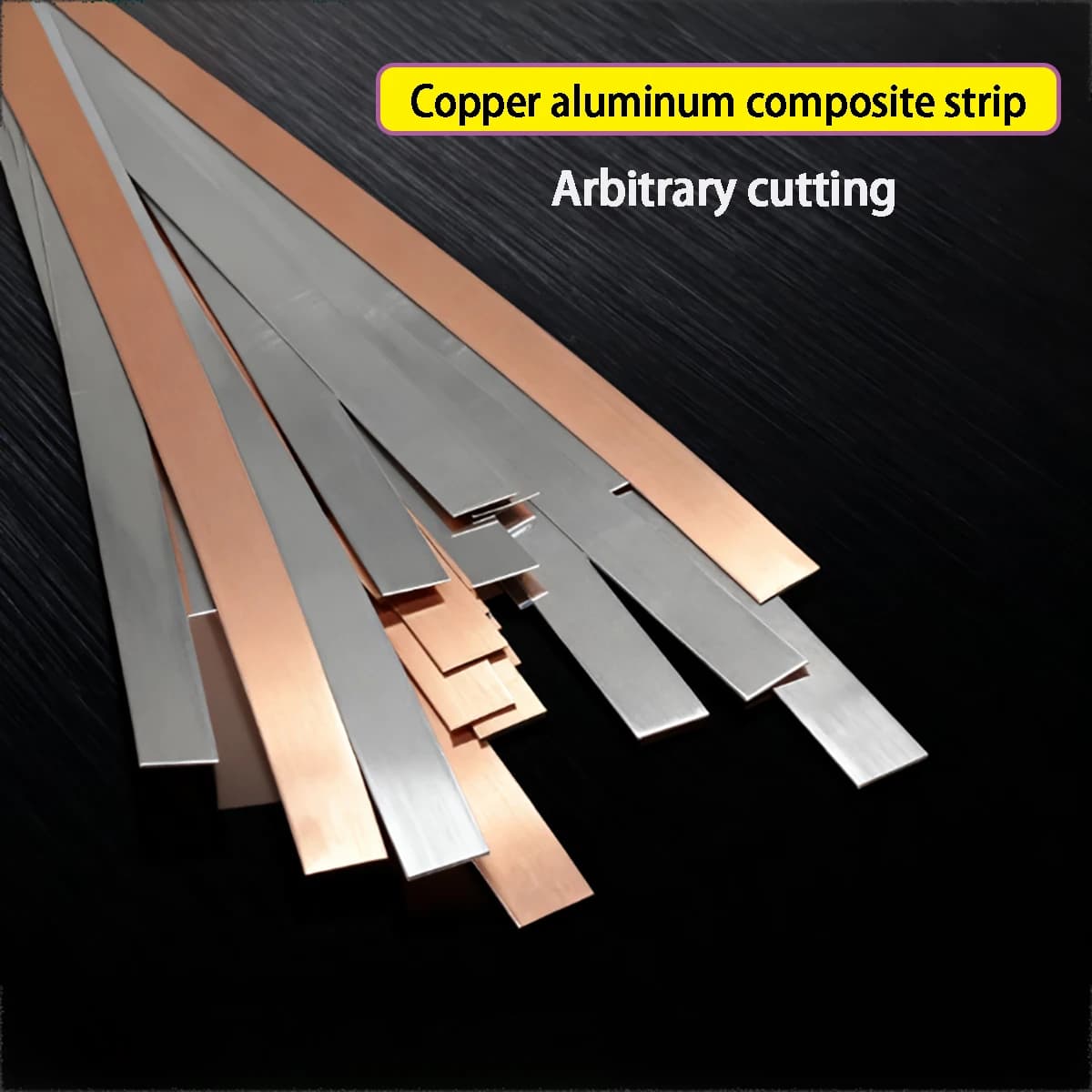 Copper Aluminum Composite Strip Sheet Thickness 0.6/1/1.5/2mm  Coil Li-ion Battery Single Cell Laser Welding Connector