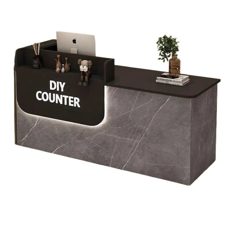 Clothing store reception desk, convenience store, beauty salon,