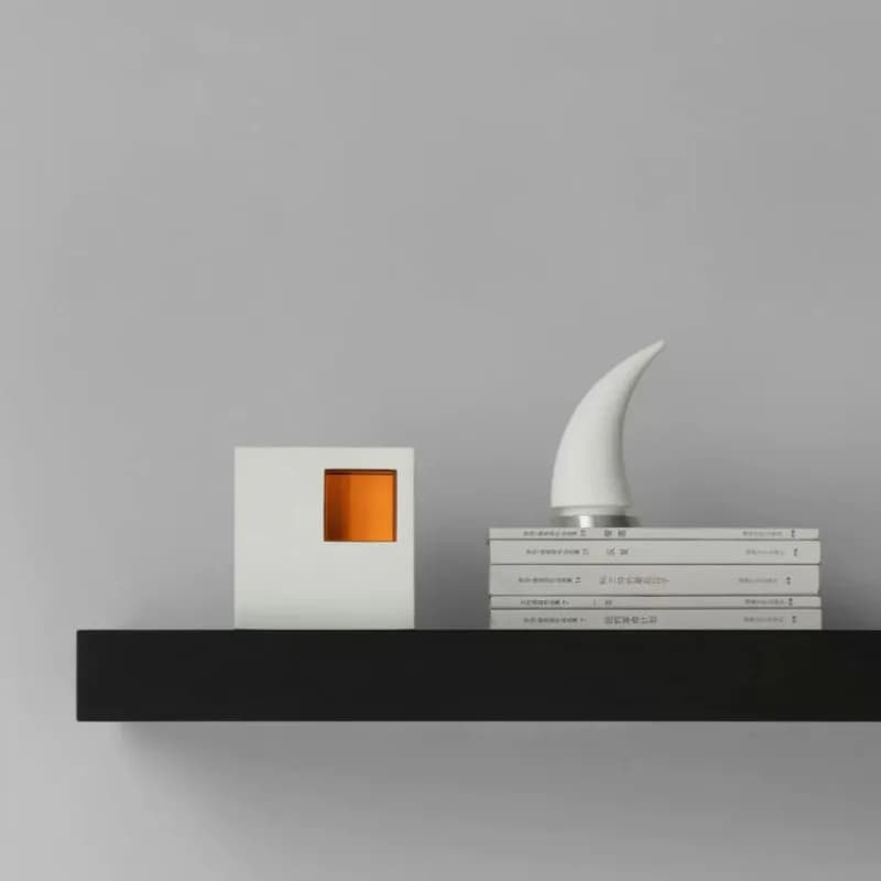 Nordic light luxury "Sonnet" ornament, modern home decoration model room soft wine cabinet entrance