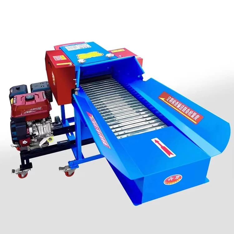 Sheep And Cattle Silage Machine Corn Stalk Grinder Forage Crusher  Chaff Cutter Machine Wood Crusher