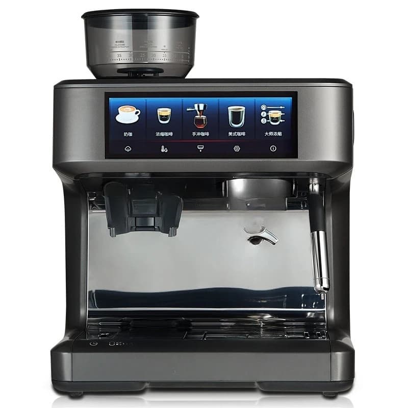 Coffee machine Semi-automatic Italian pressure transformer extraction and grinding bean all-in-one machine